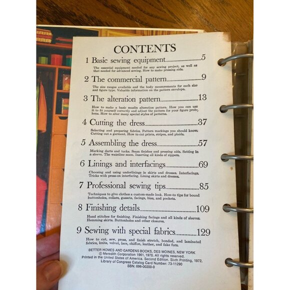 Better Homes and Gardens Sewing Book 1970 - Picture 10 of 11